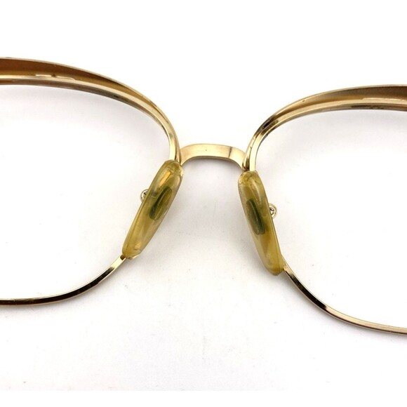 Vintage Christian Dior Sunglass Frames 2132 Gold Tortoise 54 16 No Lenses main image 6